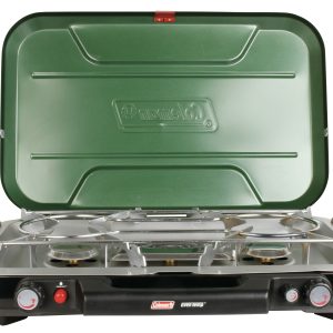 Even-Temp™ Propane Gas Camping Stove, 3-Burner